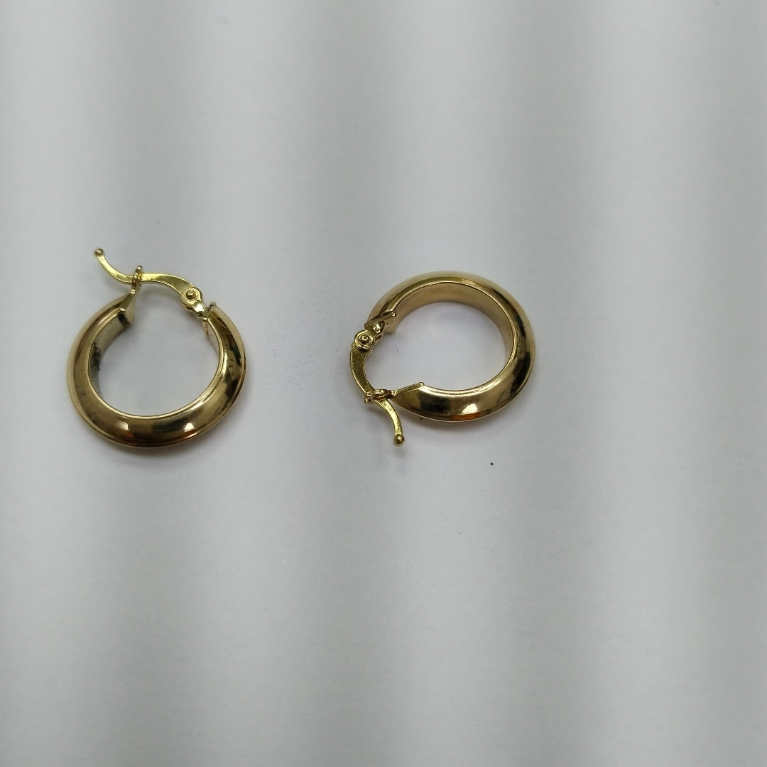ARRACADAS PAR ORO 10 K 1.5 GRMS (SEMINUEVO)
