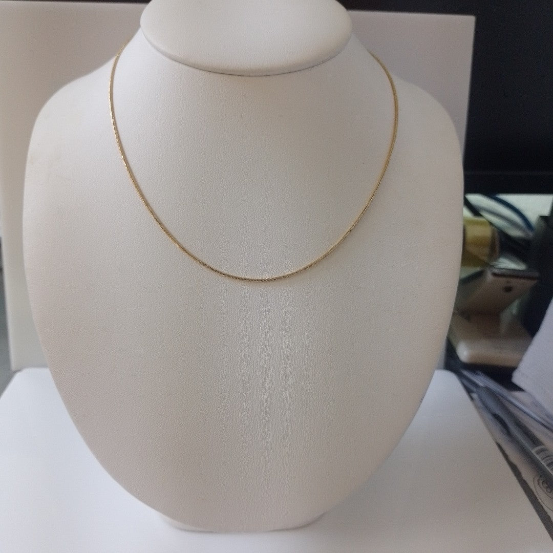CADENA ORO 14 K 3.7 GRMS (SEMINUEVO)