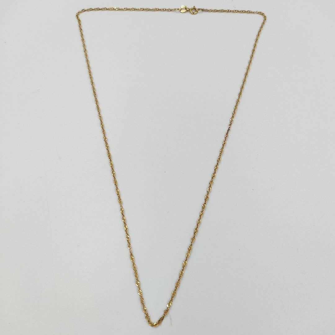 CADENA ORO 14 K 2,00 GRMS (SEMINUEVO)