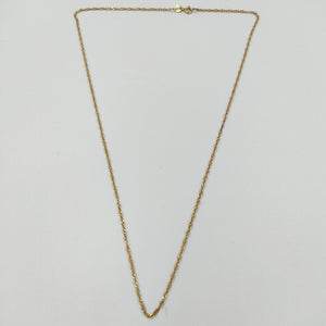 CADENA ORO 14 K 2,00 GRMS (SEMINUEVO)