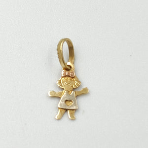 DIJE ORO,ORO COMBINADO 14 K 0,40 GRMS (SEMINUEVO)
