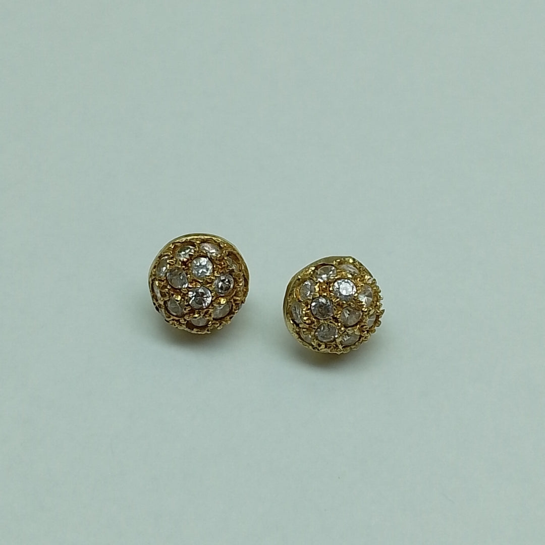 ARETES PAR ORO 14 K 2.8 GRMS (SEMINUEVO)