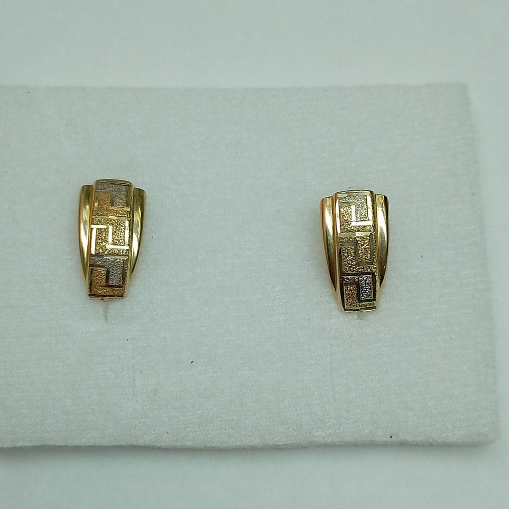 ARETES PAR ORO 14 K 2.9 GRMS (SEMINUEVO)