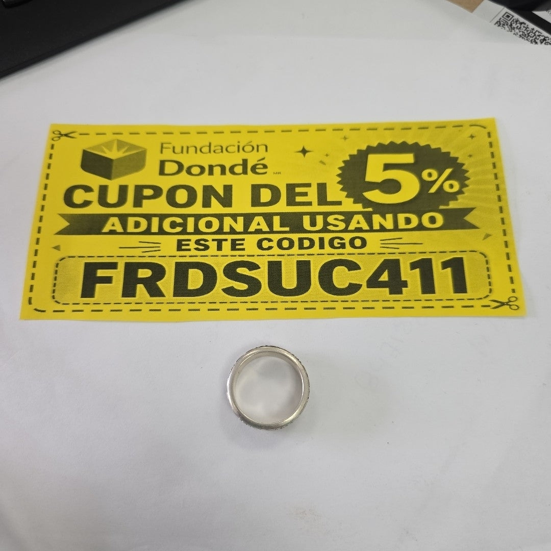 ANILLO PLATA 10.9 GRMS (SEMINUEVO)
