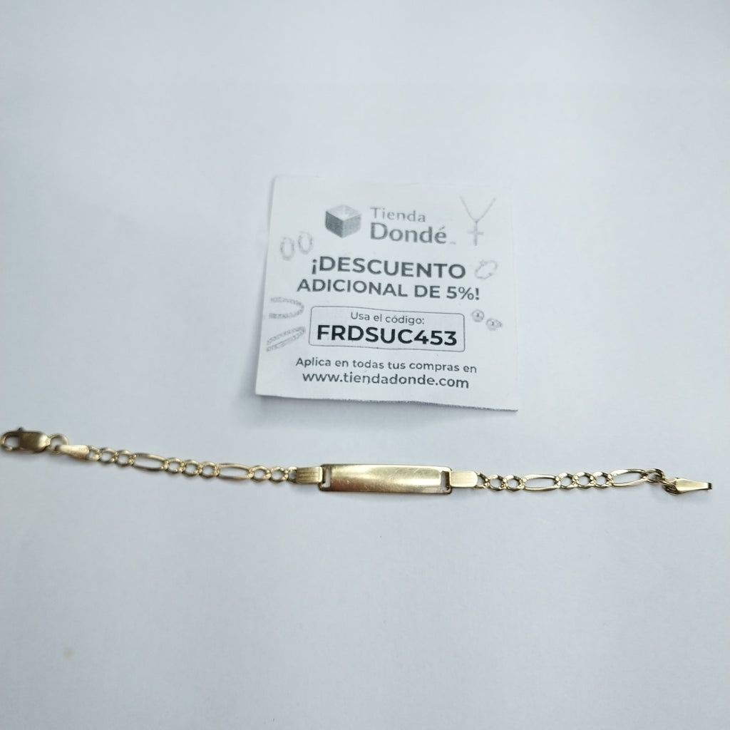 ESCLAVA ORO 14 K 2.9 GRMS (SEMINUEVO)