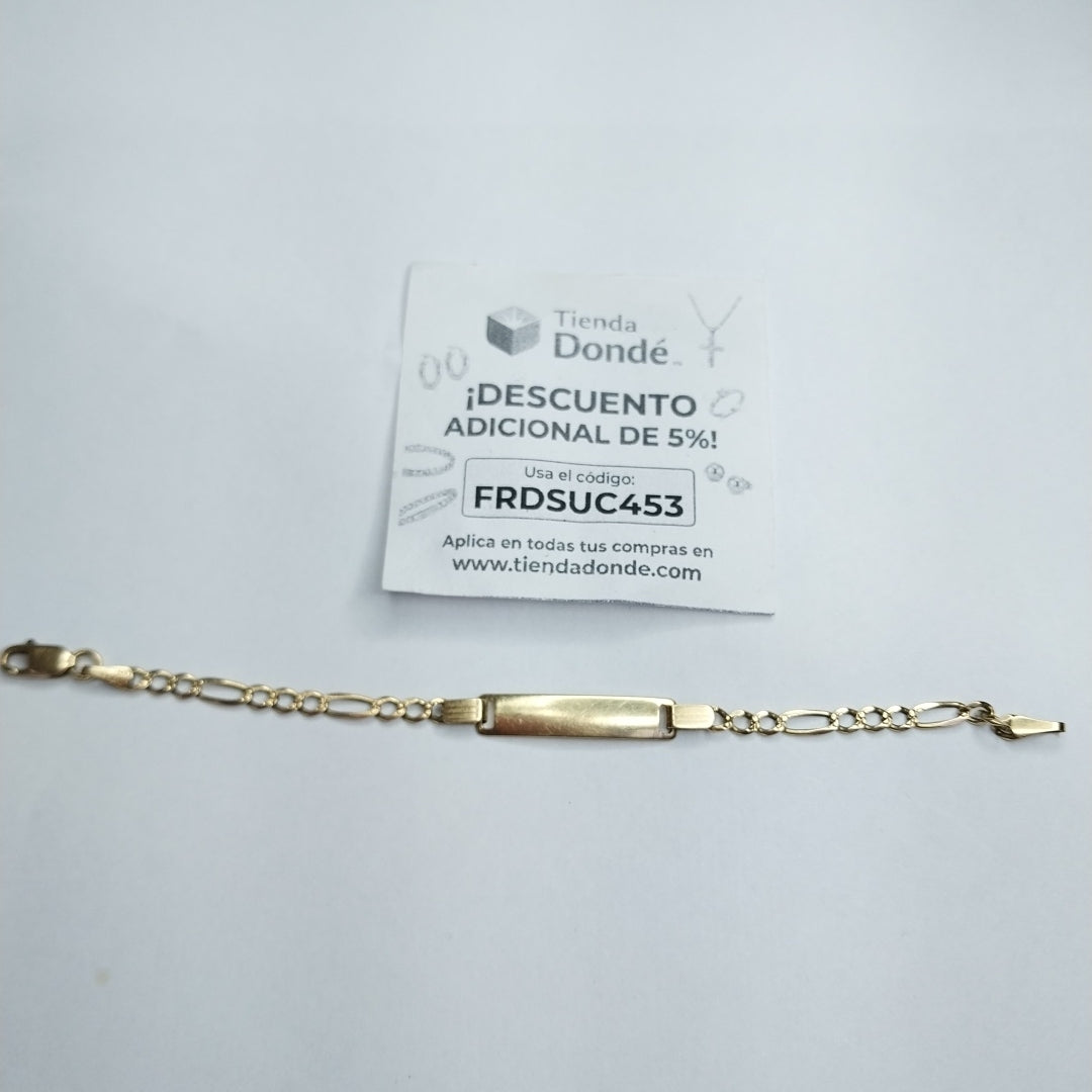 ESCLAVA ORO 14 K 2.9 GRMS (SEMINUEVO)