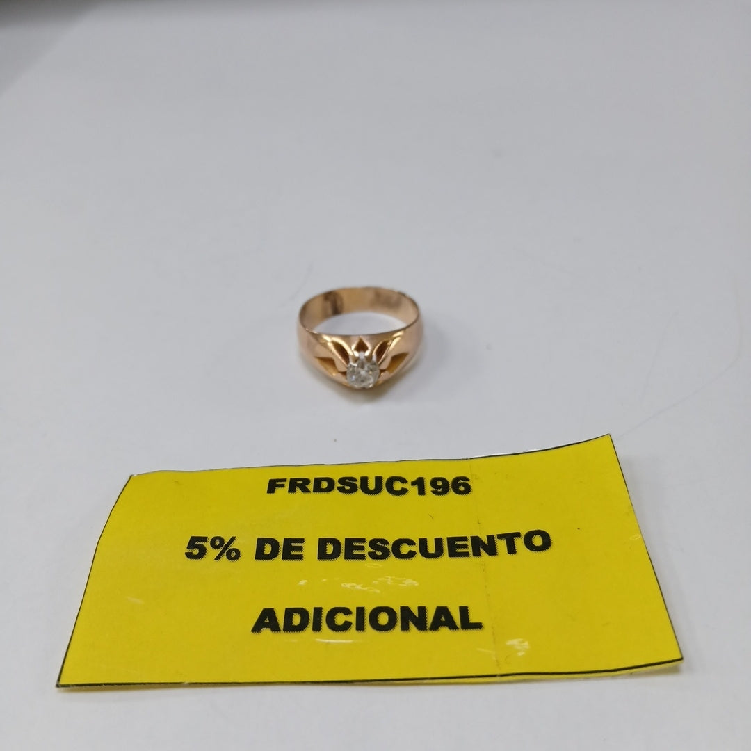 ANILLO ORO 10 K 5.6 GRMS (SEMINUEVO)