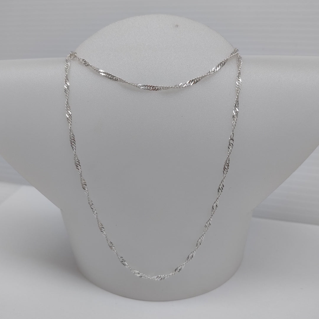CADENA MEDIO TZL PLATA .925 55 CM 4.02 GR (NUEVO)
