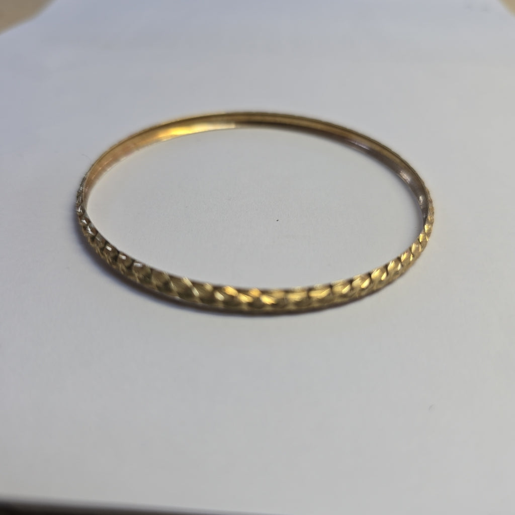 PULSERA RIGIDA ORO 8 K 3,90 GRMS (SEMINUEVO)