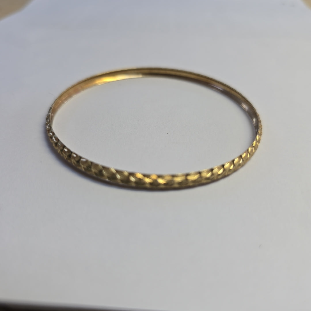 PULSERA RIGIDA ORO 8 K 3,90 GRMS (SEMINUEVO)