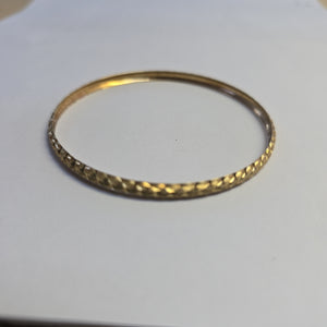 PULSERA RIGIDA ORO 8 K 3,90 GRMS (SEMINUEVO)