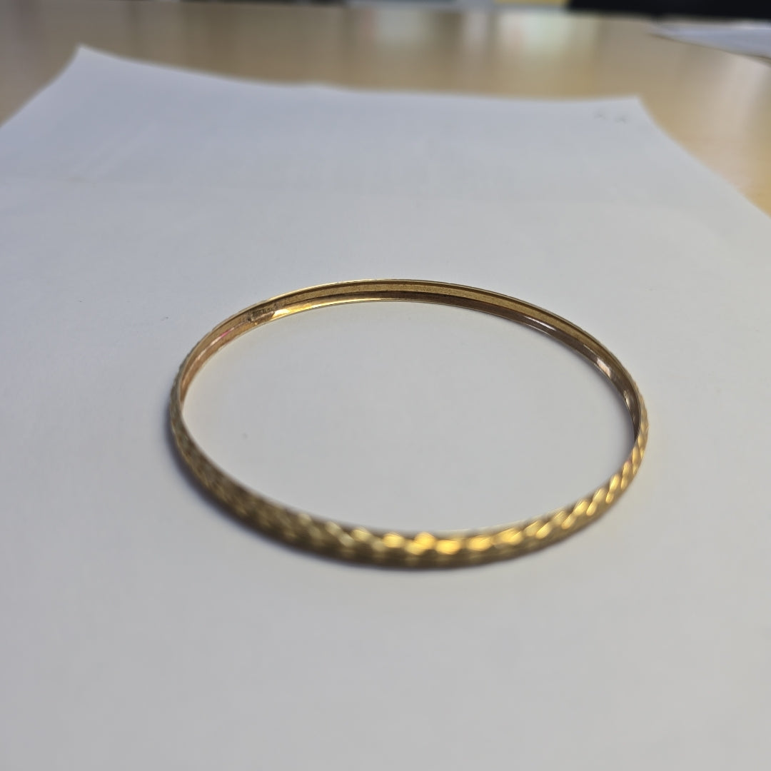 PULSERA RIGIDA ORO 8 K 3,80 GRMS (SEMINUEVO)
