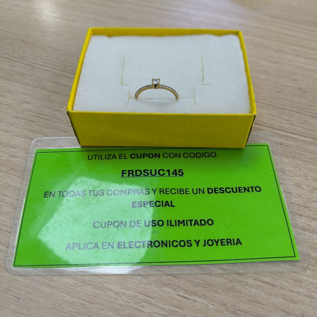 ANILLITO ORO 14 K 0.9 GRMS (SEMINUEVO)