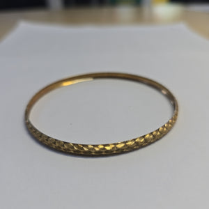 PULSERA RIGIDA ORO 8 K 3,60 GRMS (SEMINUEVO)