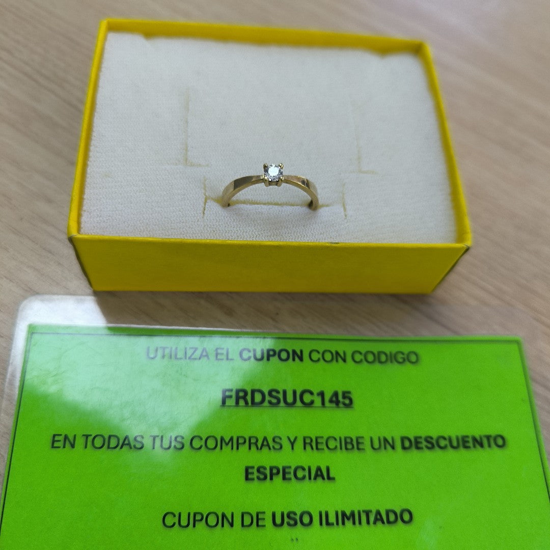 ANILLITO ORO 10 K 1.6 GRMS (SEMINUEVO)