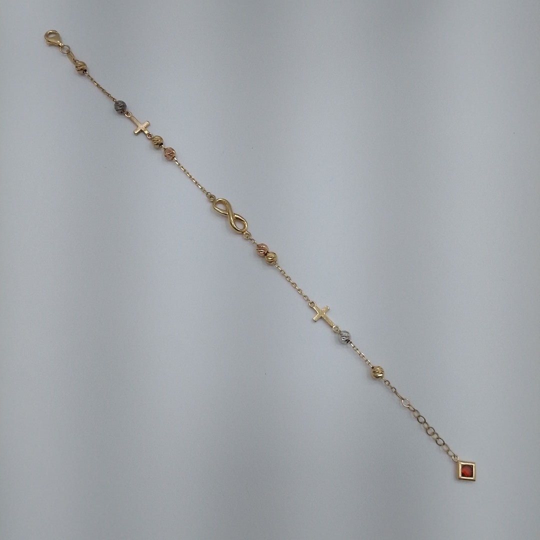 PULSERA ORO 14 K 3.4 GRMS (SEMINUEVO)