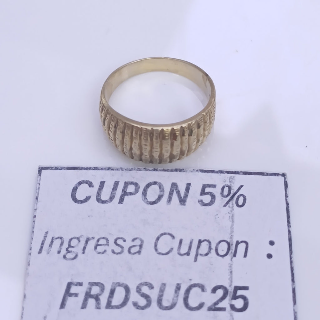 ANILLO ORO 14 K 4 GRMS (SEMINUEVO)