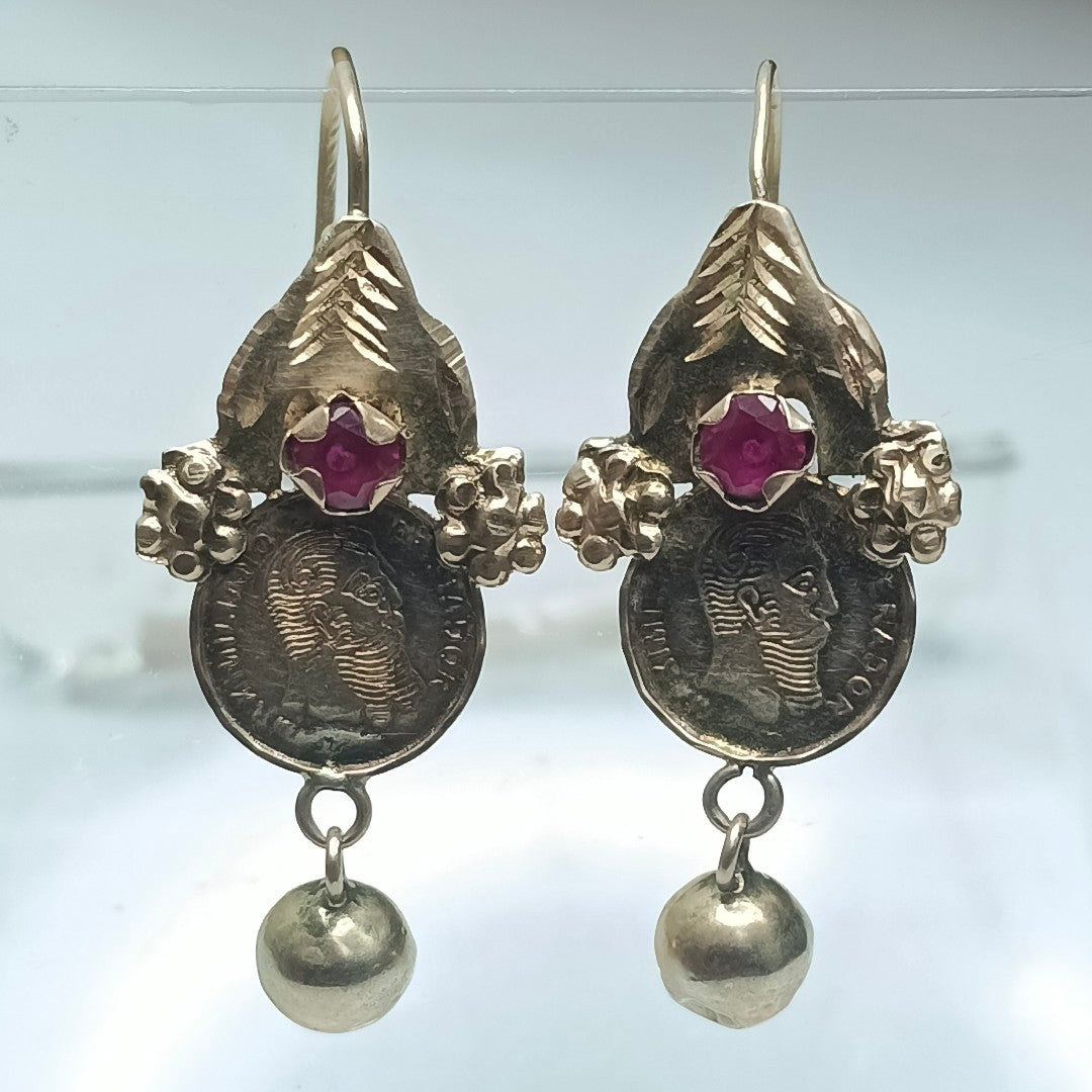 K1 3.1 GRMS 8 K IDENTIFICACIÓN ARETES PAR MATERIALES ORO MATERIALES G (SEMINUEVO)