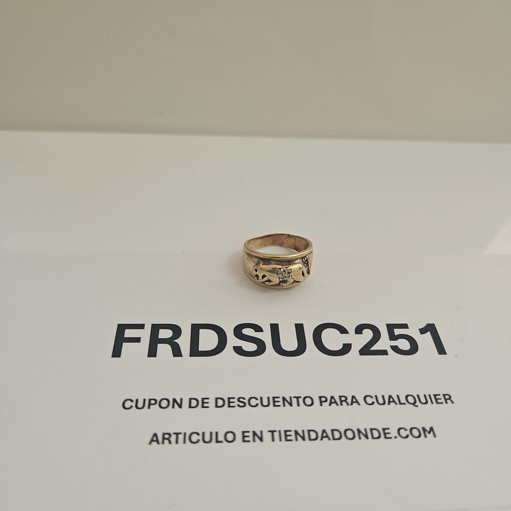 ANILLO ORO 10 K 5,90 GRMS (SEMINUEVO)