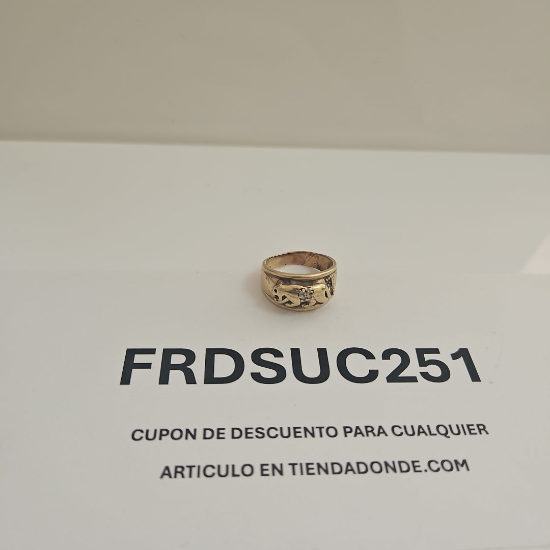ANILLO ORO 10 K 5,90 GRMS (SEMINUEVO)
