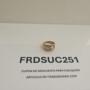 ANILLO ORO 10 K 5,90 GRMS (SEMINUEVO)