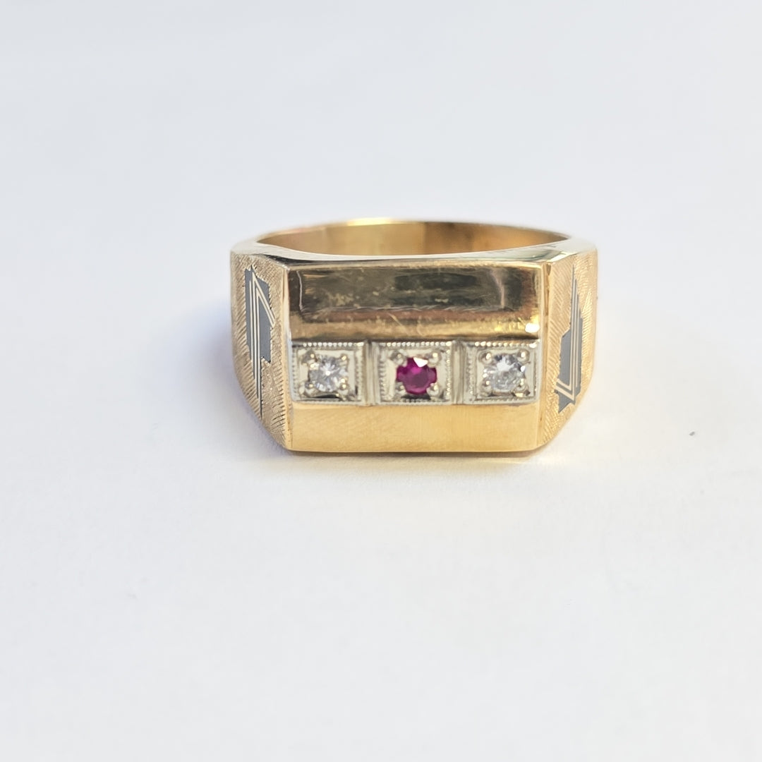 ANILLO ORO 8 K 16,40 GRMS (SEMINUEVO)