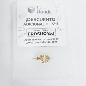 ANILLO DE GRADUACIÓN ORO 10 K 0,70 GRMS (SEMINUEVO)