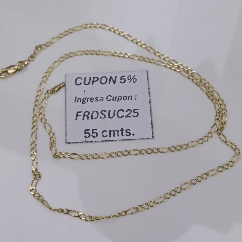 CADENA ORO 14 K 5,00 GRMS (SEMINUEVO)