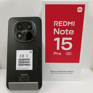 CELULAR XIAOMI REDMI NOTE 15 PRO 5G 25080RABDG (2026) 512 GB 8 GB RAM (SEMINUEVO)