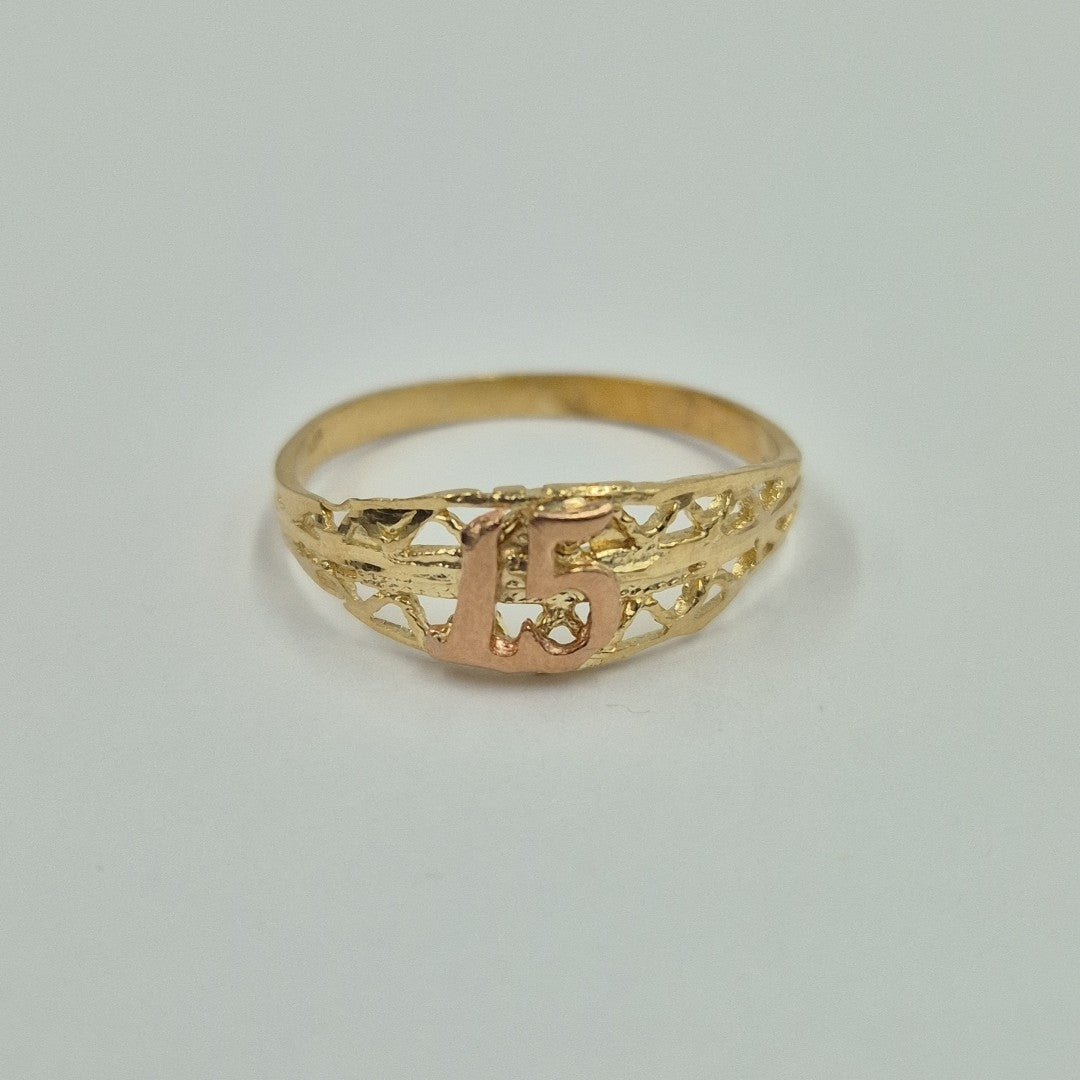 ANILLITO ORO 14 K 1.5 GRMS (SEMINUEVO)