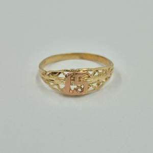 ANILLITO ORO 14 K 1.5 GRMS (SEMINUEVO)