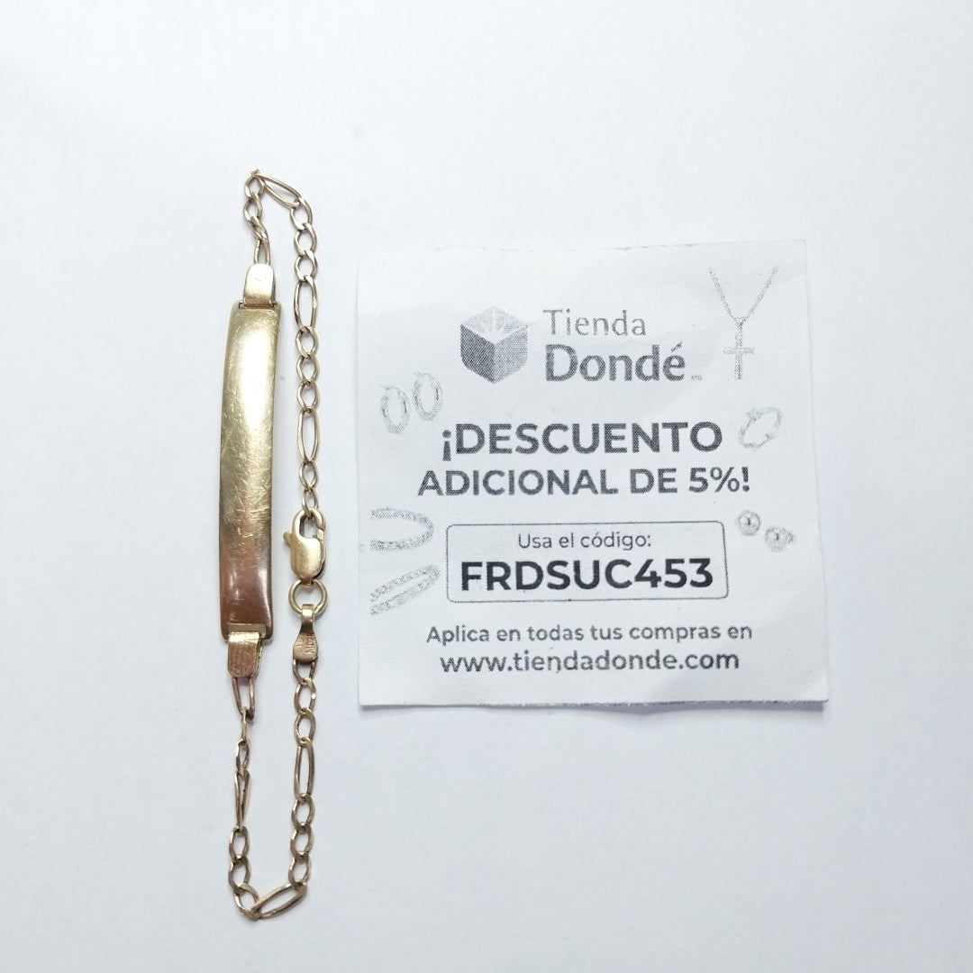 ESCLAVA ORO 10 K 2.5 GRMS (SEMINUEVO)