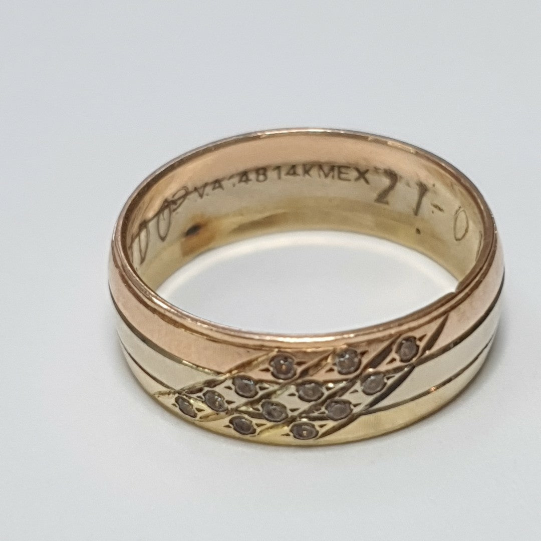 ARGOLLA ORO 14 K 2.6 GRMS (SEMINUEVO)