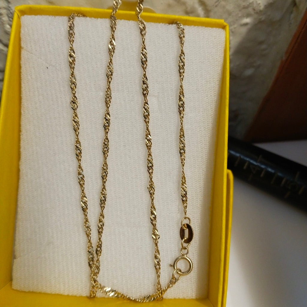 CADENA ORO 10 K 2.5 GRMS (SEMINUEVO)