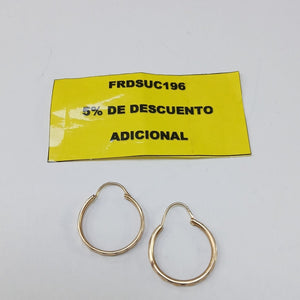 ARRACADAS PAR ORO 10 K 1.3 GRMS (SEMINUEVO)