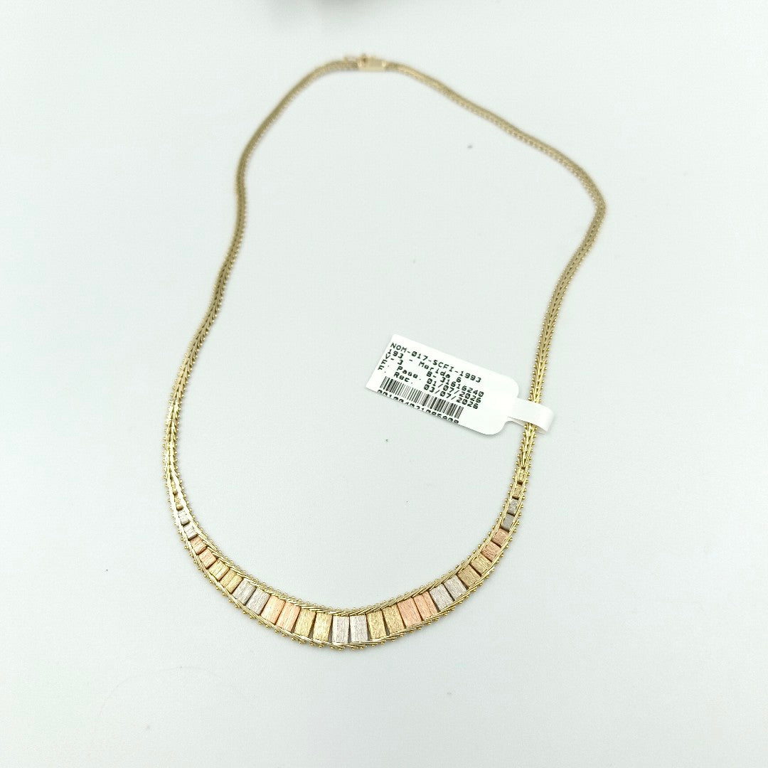 COLLAR ORO 14 K 12.4 GRMS (SEMINUEVO)