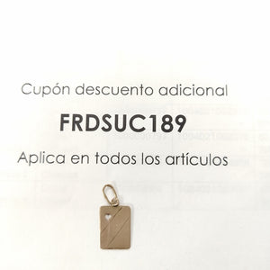 K1 0,80 GRMS 8 K ESPECIFICACIONES COMPLEMENTARIAS MEDALLA CIADRADA (SEMINUEVO)
