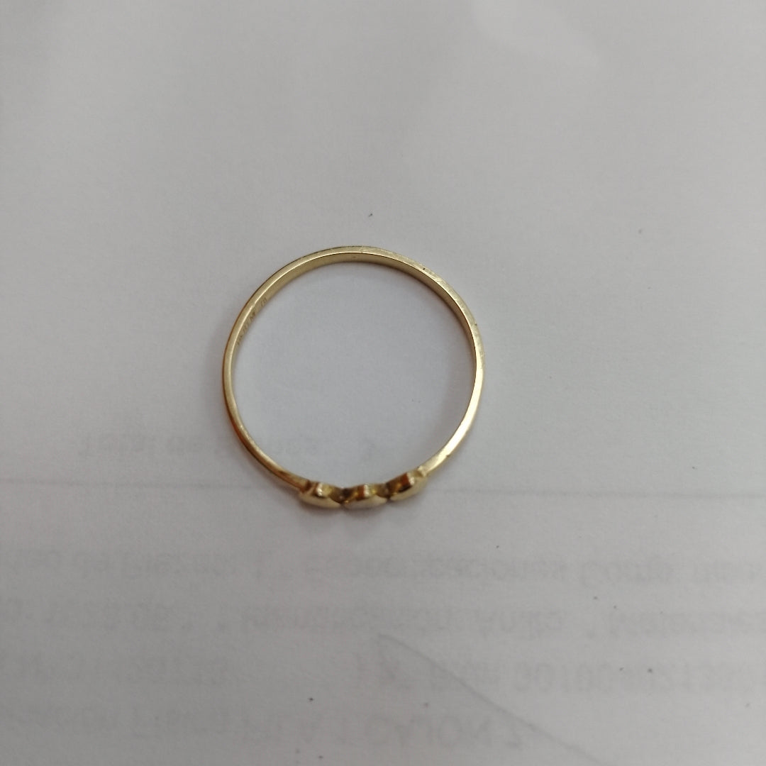ANILLO ORO 14 K 1.1 GRMS (SEMINUEVO)