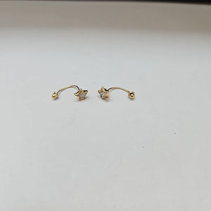 ARETES PAR ORO 10 K 0,60 GRMS (SEMINUEVO)