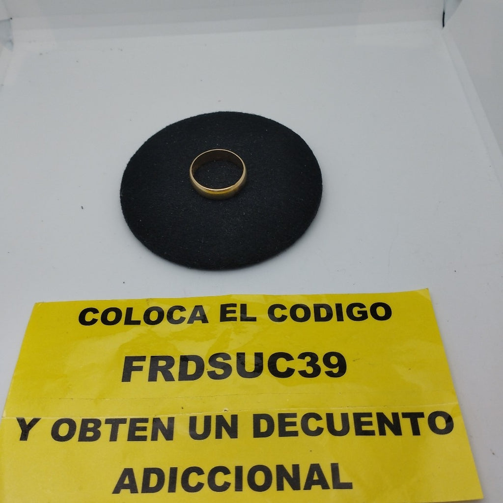 ARGOLLA ORO 14 K 4.9 GRMS (SEMINUEVO)