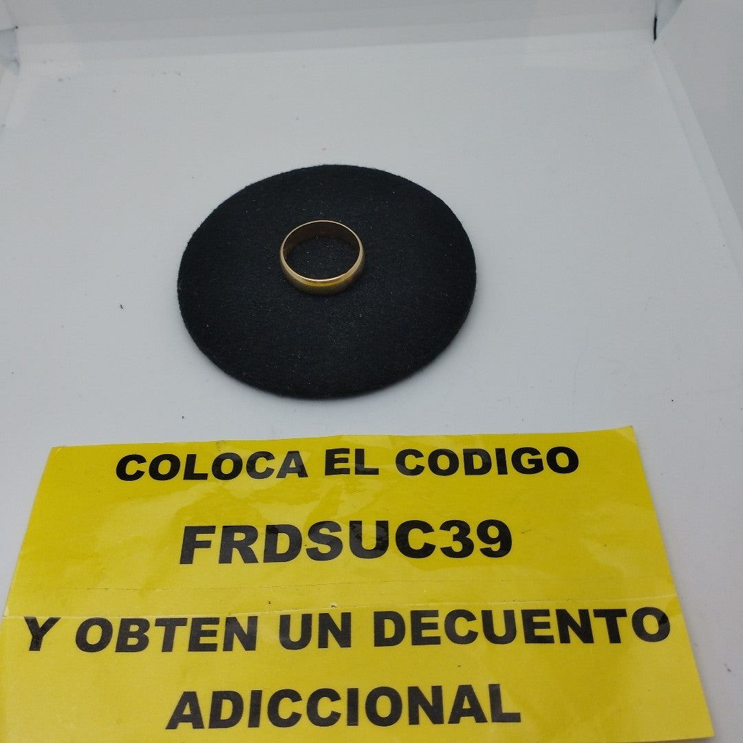 ARGOLLA ORO 14 K 4.9 GRMS (SEMINUEVO)