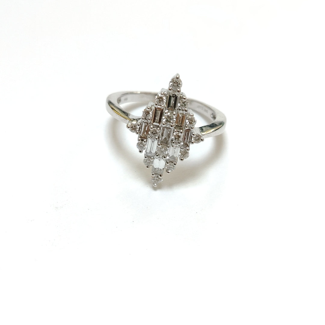 ANILLITO ORO, ORO BLANCO 14 K 3.5 GRMS (SEMINUEVO)