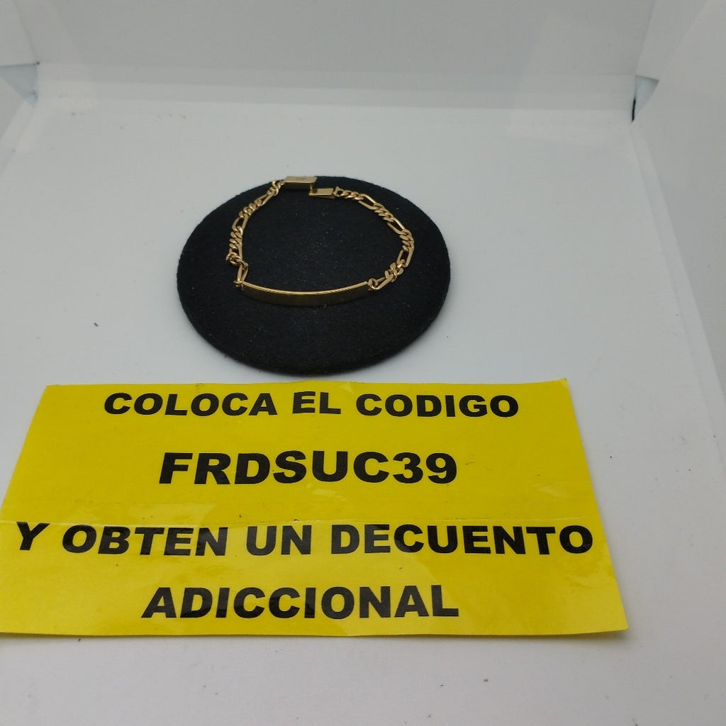 ESCLAVA ORO 14 K 7.4 GRMS (SEMINUEVO)