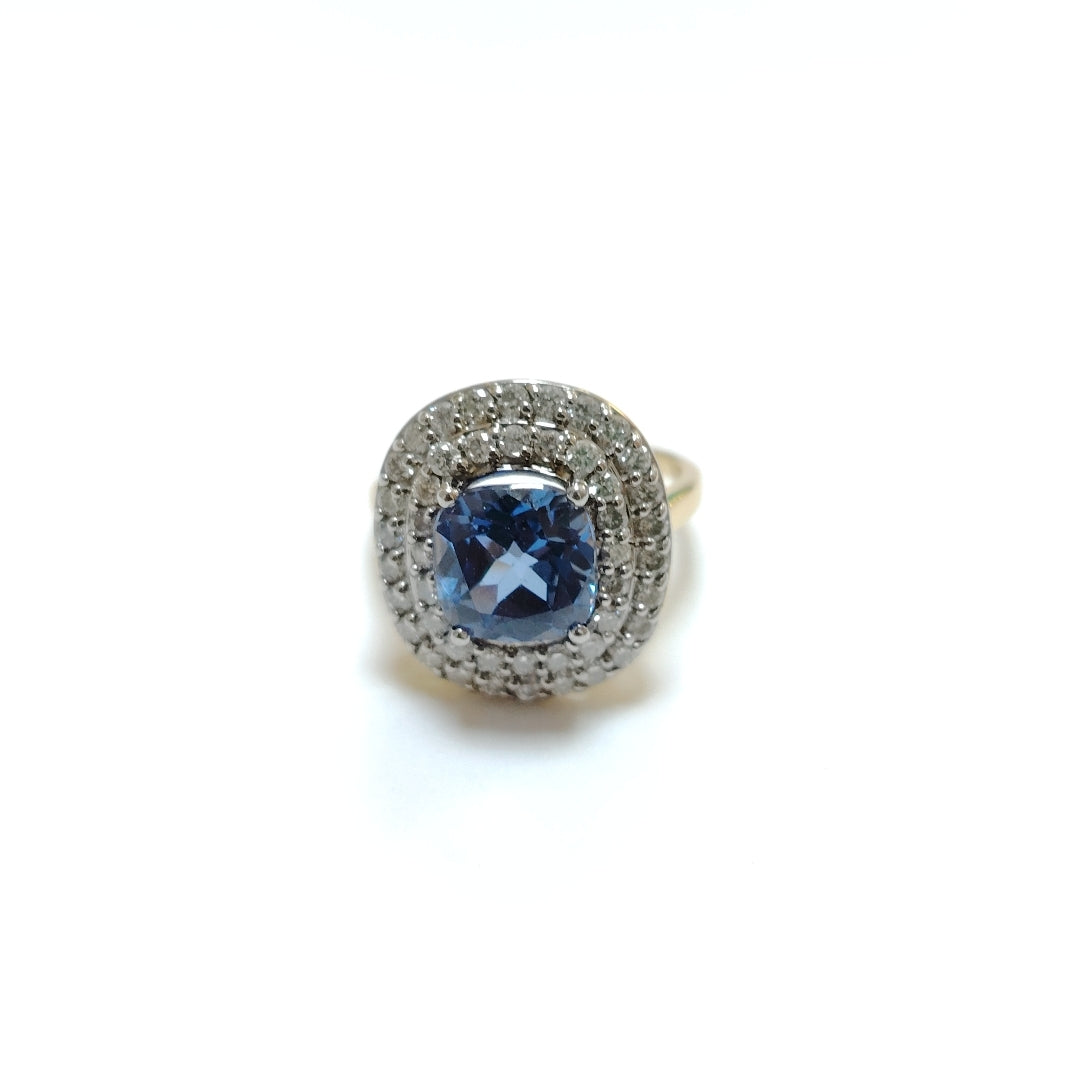 ANILLO ORO 18 K 5.7 GRMS (SEMINUEVO)