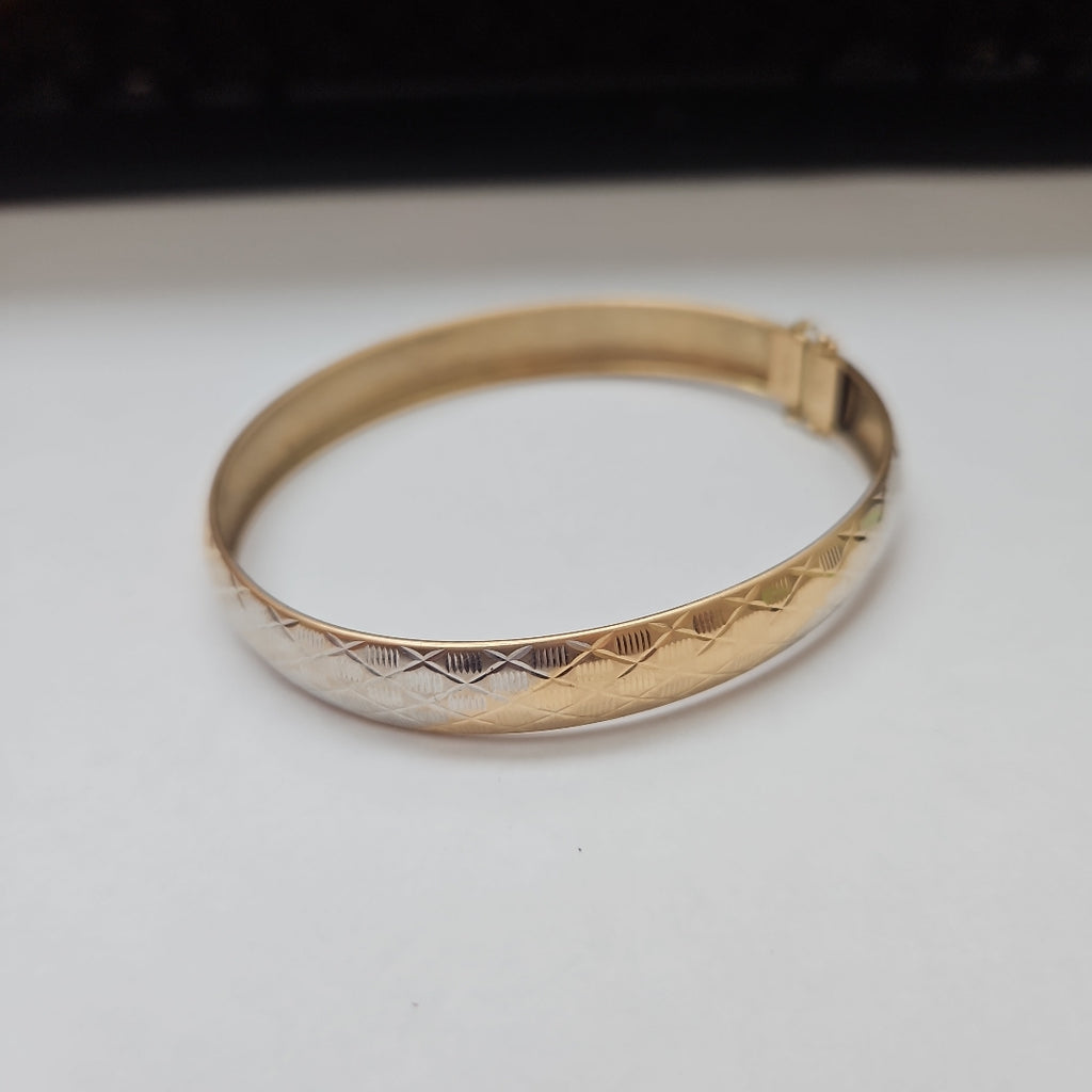 PULSERA RIGIDA ORO 10 K 7.2 GRMS (SEMINUEVO)