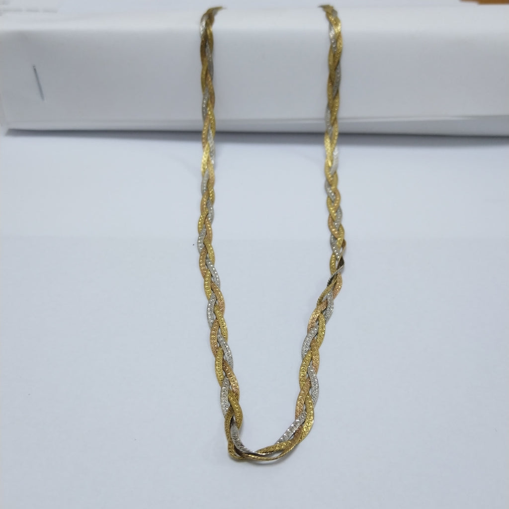 GARGANTILLA ORO 14 K 10.9 GRMS (SEMINUEVO)
