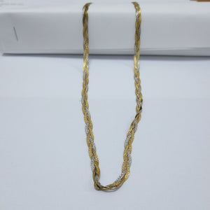 GARGANTILLA ORO 14 K 10.9 GRMS (SEMINUEVO)