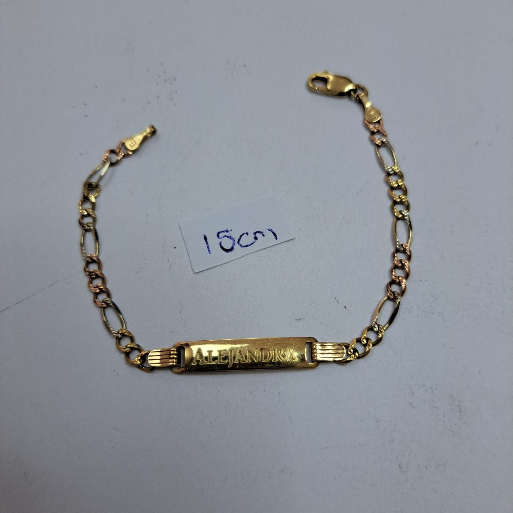 ESCLAVA ORO 14 K 3.3 GRMS (SEMINUEVO)