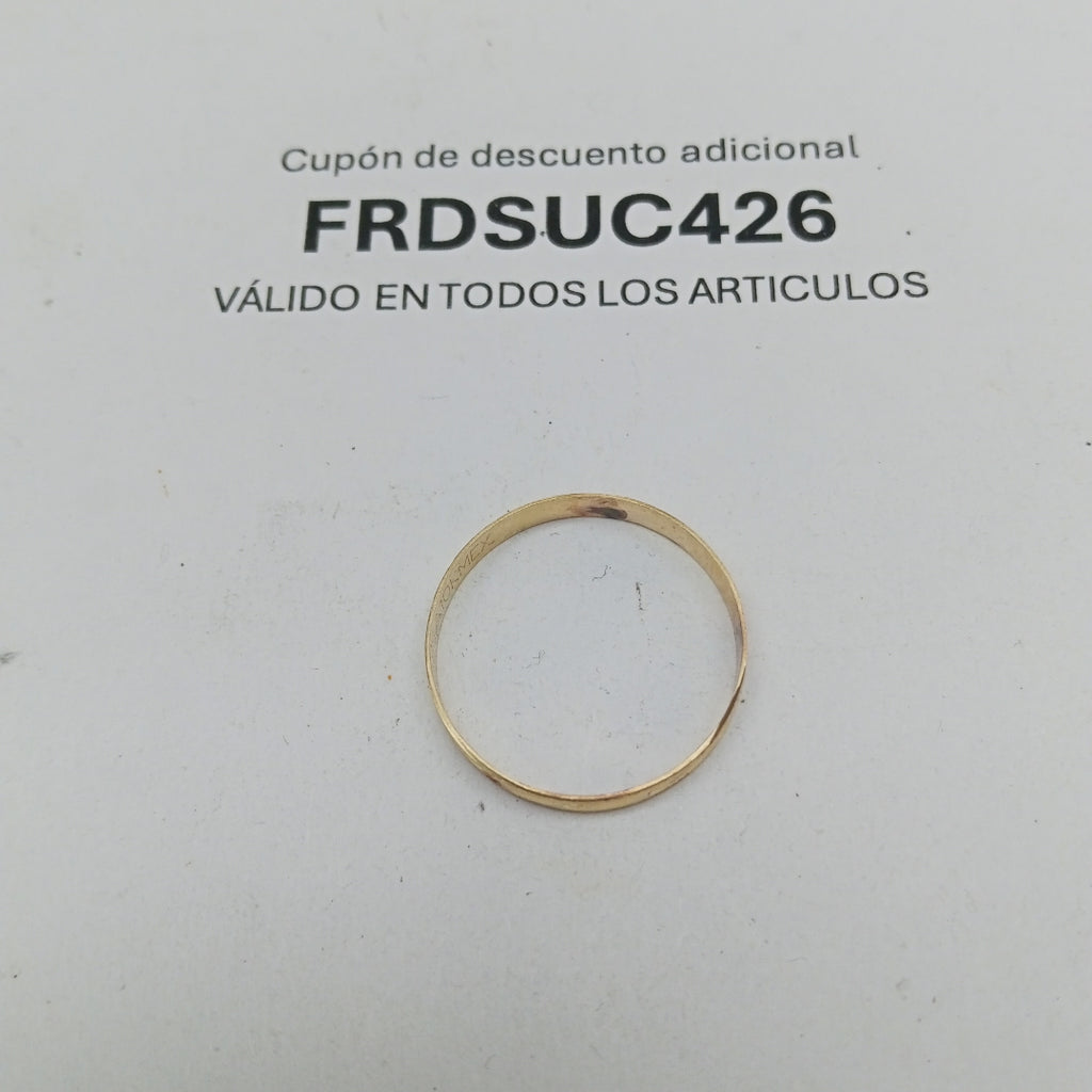 ANILLITO ORO 8 K 1,00 GRMS (SEMINUEVO)