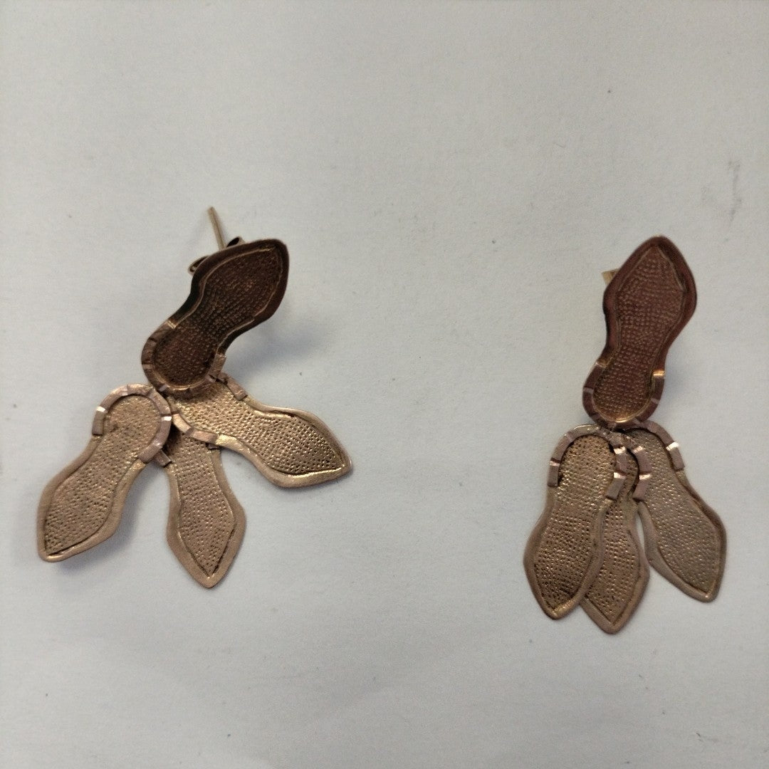 ARETES PAR ORO 10 K 6,70 GRMS (SEMINUEVO)